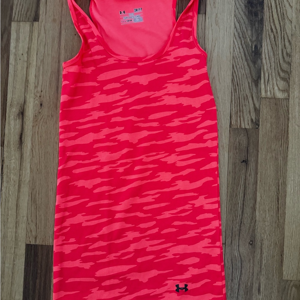 Under Armour Hot Pink Camo Athletic Tank Dress